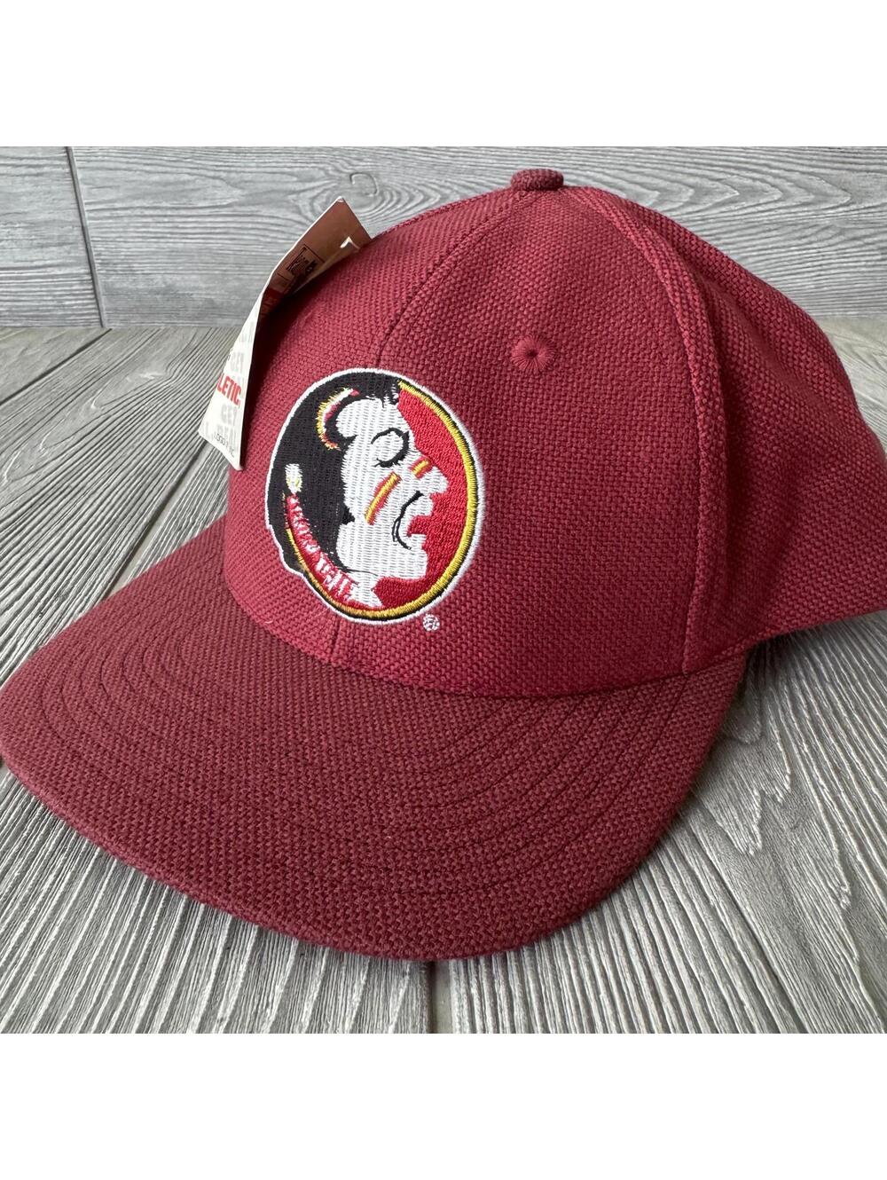 Logo Athletic Vintage Florida State Baseball Cap with Embroidered Logo With Tag